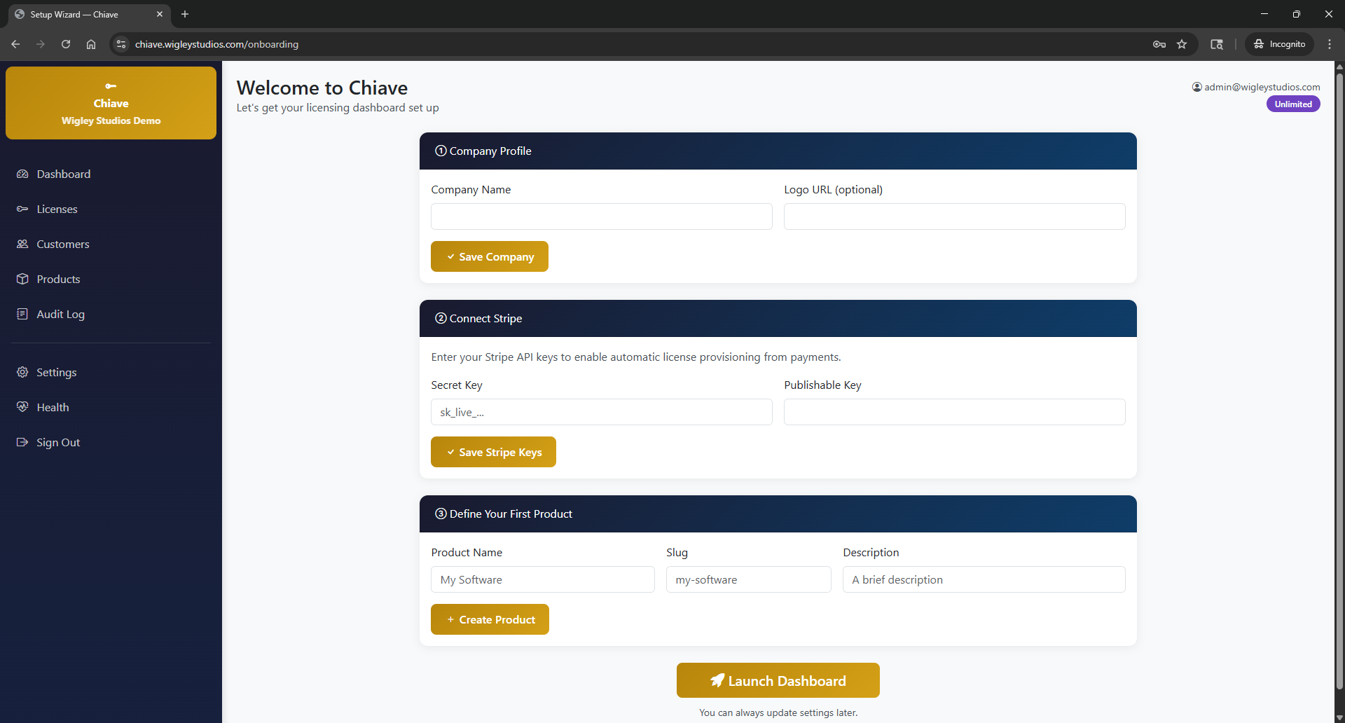 Welcome & Onboarding
